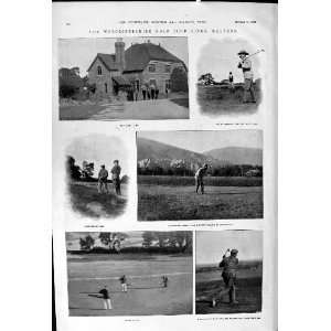 1900 Worcestershire Golf Club Links Malvern Cawsey Paterson Sport Men