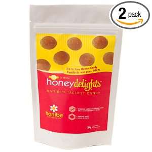   Honey Delights with Lemon, Individual Portions, 20 Count (Pack of 2