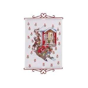  Pixie Sleigh Counted Cross Stitch Kit: Arts, Crafts 