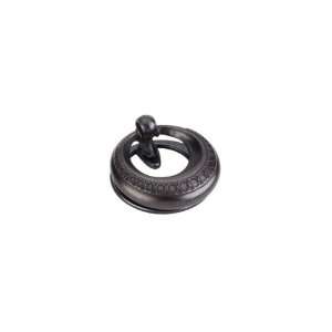   Drop Ring Pull   Dark Antique Copper Machined: Home Improvement