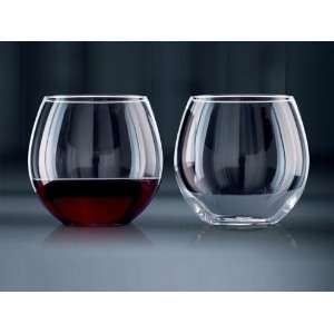  Bodum Stemless Balloon Wine Glasses (Set of 2): Kitchen 