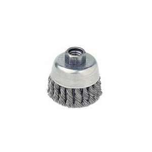 Weiler Cup Brush   2 3/4 Steel Knot 13286P  Industrial 