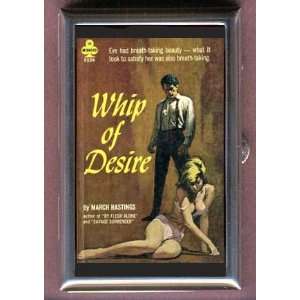  WHIP DESIRE S&M VINTAGE PULP Coin, Mint or Pill Box Made 
