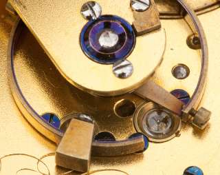   GOLD ROBERT ROSKELL PAIR CASE DETENT CHRONOMETER POCKET WATCH  