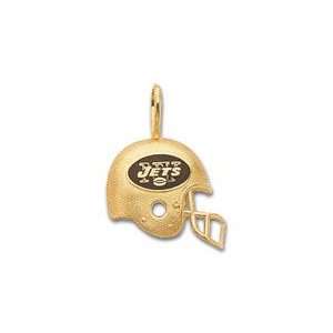   enamel New York Jets helmet charm: Gold and Diamond Source: Jewelry