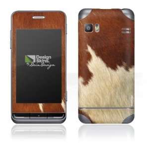   Design Skins for Samsung Wave 723   Cow Fur Design Folie Electronics