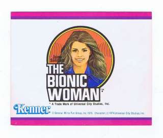 Bionic Woman 1976 Small Catalog Vintage Kenner 4 Pages  