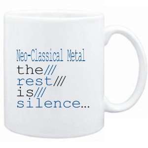  Mug White  Neo Classical Metal the rest is silence 