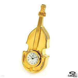 Mini Gold Cello/Violin/Viola Clock  