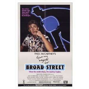  Give My Regards to Broad Street   Movie Poster   11 x 17 