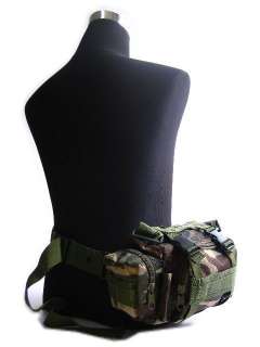 USMC Molle Utility Waist Pouch Bag Pack Camo Woodland  