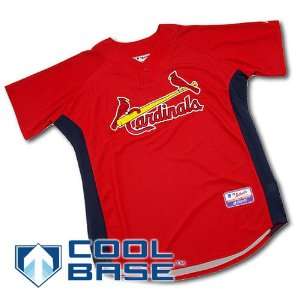   Jersey   Authentic Cool Base Batting Practice (Red)