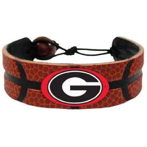  NCAA Georgia Bulldogs G Logo Classic Basketball Bracelet 