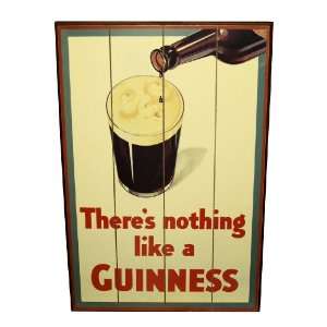  Nothing Like A Guinness Irish Beer Stout Wooden Panel Wall 