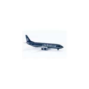  Herpa Wings B737 400 Alaska Airlines Exclusive Model Toys 