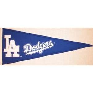  Los Angeles Dodgers 32x13 Traditions Wool Pennant Sports 