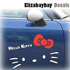 New Sanrio Hello Kitty Face Logo Graphic Car Door Vinyl Decal Car 