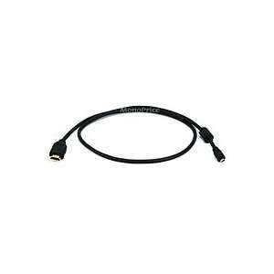   Micro HDMI (Type D) to HDMI (Type A) Adapter Cable w/Ferrite Core