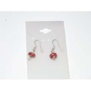 Memorial Day Celebration Sale!!! Limited Edition Red Saturn Earrings 
