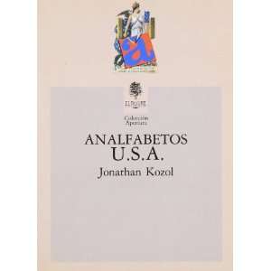  Analfabetos USA (9788486870133) Jonathan Kozol Books