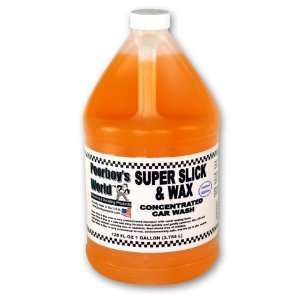  Poorboys Super Slick & Wax Car Shampoo 128 oz.: Automotive