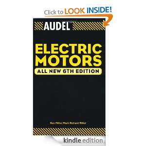 Audel Electric Motors (Audel Technical Trades Series) [Kindle Edition 