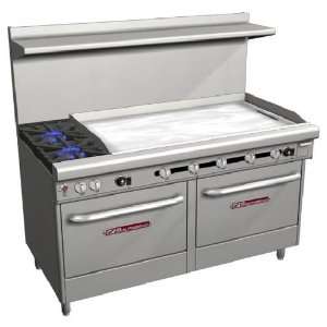  Southbend 4601AA 4GR 60 3/4 Restaurant Mixed Top Range 