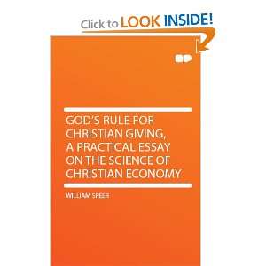  for Christian Giving, a Practical Essay on the Science of Christian 