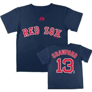  Carl Crawford Boston Red Sox Toddler Navy Name and Number 
