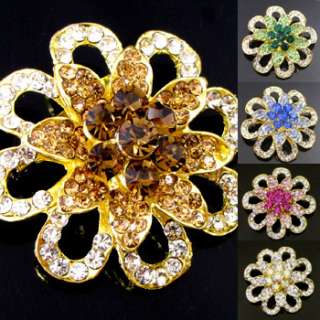   brooch pin with sparkling austrian rhinestones it is the best for
