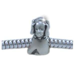   Silver Charm Bead for Troll Biagi Pandora Arts, Crafts & Sewing