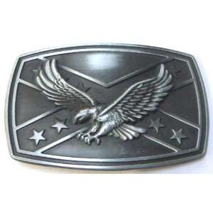  Confederate Flag Eagle Belt Buckle (Brand New): Everything 