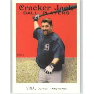 : 2004 Topps Cracker Jack Mini Stickers #119 Fernando Vina   Seattle 