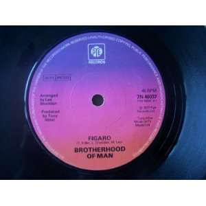    BROTHERHOOD OF MAN Figaro UK 7 45 Brotherhood of Man Music