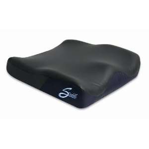 Medline The Saddle AntiThrust Wheelchair Cushion with Quadra 3D Gel 
