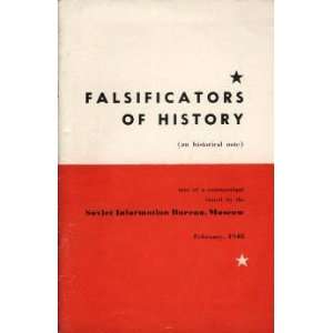   Note) Text of a Communique Soviet Information Bureau Books