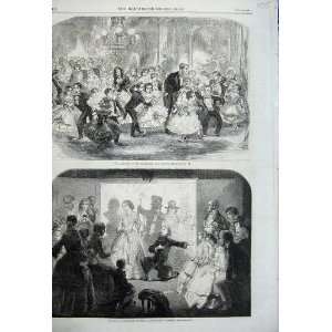  Christmas Amusements 1859 Mistltoe Charade Acting