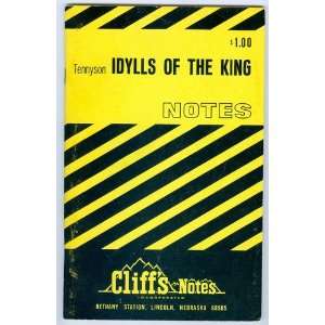    Cliffsnotes Idylls of the King Cliffs Notes Editors Books