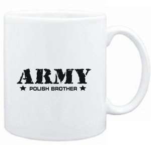    Mug White  ARMY Polish Brother  Religions