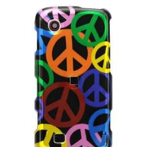     Cool Black Rainbow Peace Sign Print: Cell Phones & Accessories