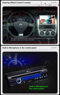   Motorized 7LCD TouchScreen Bluetooth Steerin Wheel TV Car DVD Player
