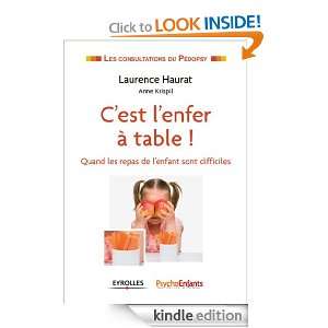 est lenfer à table (Les consultations du pédopsy) (French Edition 