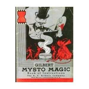 Gilbert Mysto Magic Book of Instructions A.C. Gilbert Company 