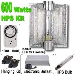  600 Watt HPS Grow Light Electronic Ballast Cool Tube 