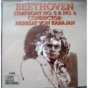  BEETHOVEN SYMPHONY NO. 5 AND 6 Herbert von Karajan 