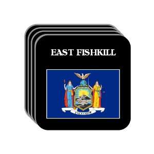  US State Flag   EAST FISHKILL, New York (NY) Set of 4 Mini 