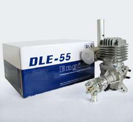 DLE55 55cc gas engine for RC plane aircraft & Muffler  