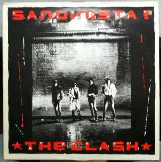 THE CLASH sandinista 3 LP mint  vinyl 1980 JAPAN ORIG  