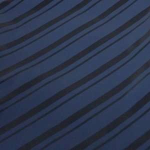   : Metallic Diagonal Stripe Blue Vinyl Shower Curtain: Home & Kitchen