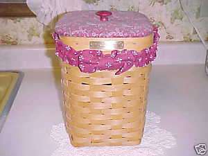 Longaberger Mini Waste Basket  